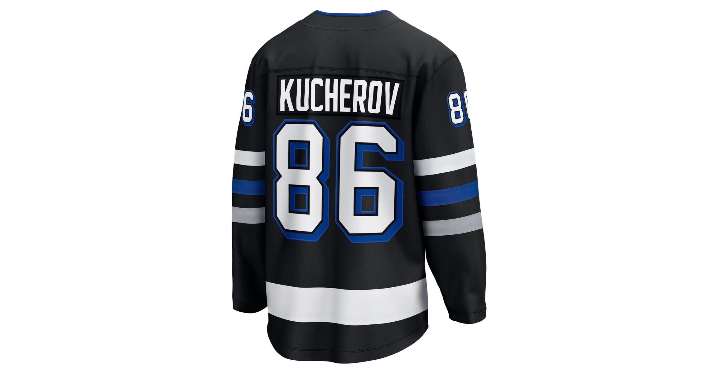 NHL Fanatics Nikita Kucherov Tampa Bay Lightning Breakaway Jersey