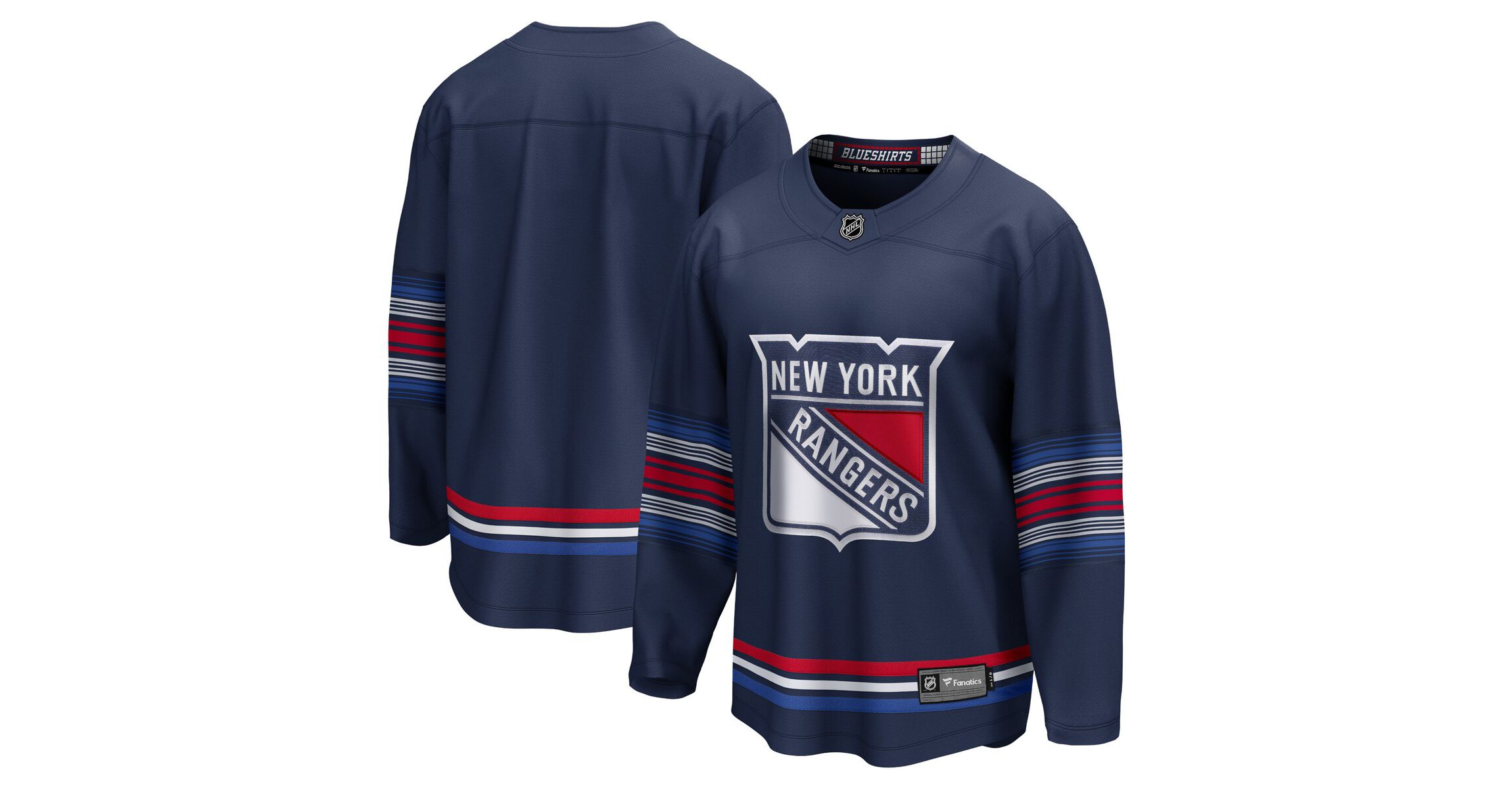NHL Fanatics New York Rangers Alternate Breakaway Jersey