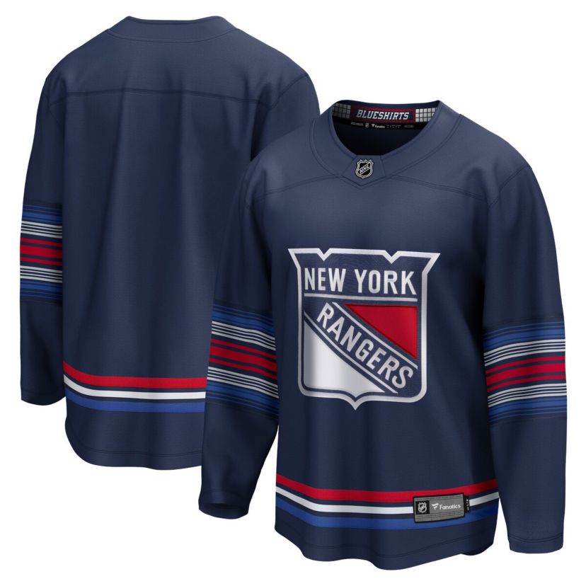 NHL Fanatics New York Rangers Alternate Breakaway Jersey