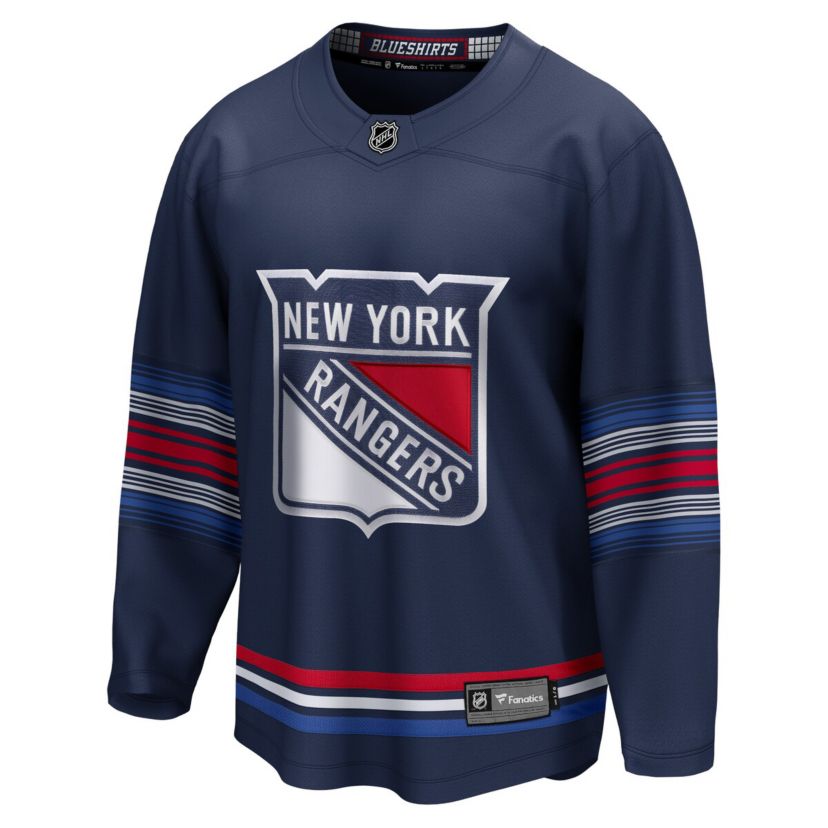 NHL Fanatics New York Rangers Alternate Breakaway Jersey