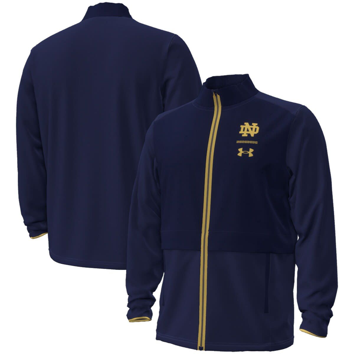 NCAA Under Armour Notre Dame Fighting Irish 2023 Aer Lingus NCAA Football Classic Full-Zip Jacket