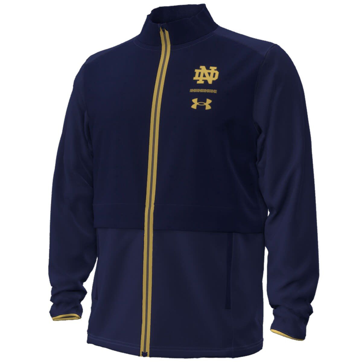 NCAA Under Armour Notre Dame Fighting Irish 2023 Aer Lingus NCAA Football Classic Full-Zip Jacket