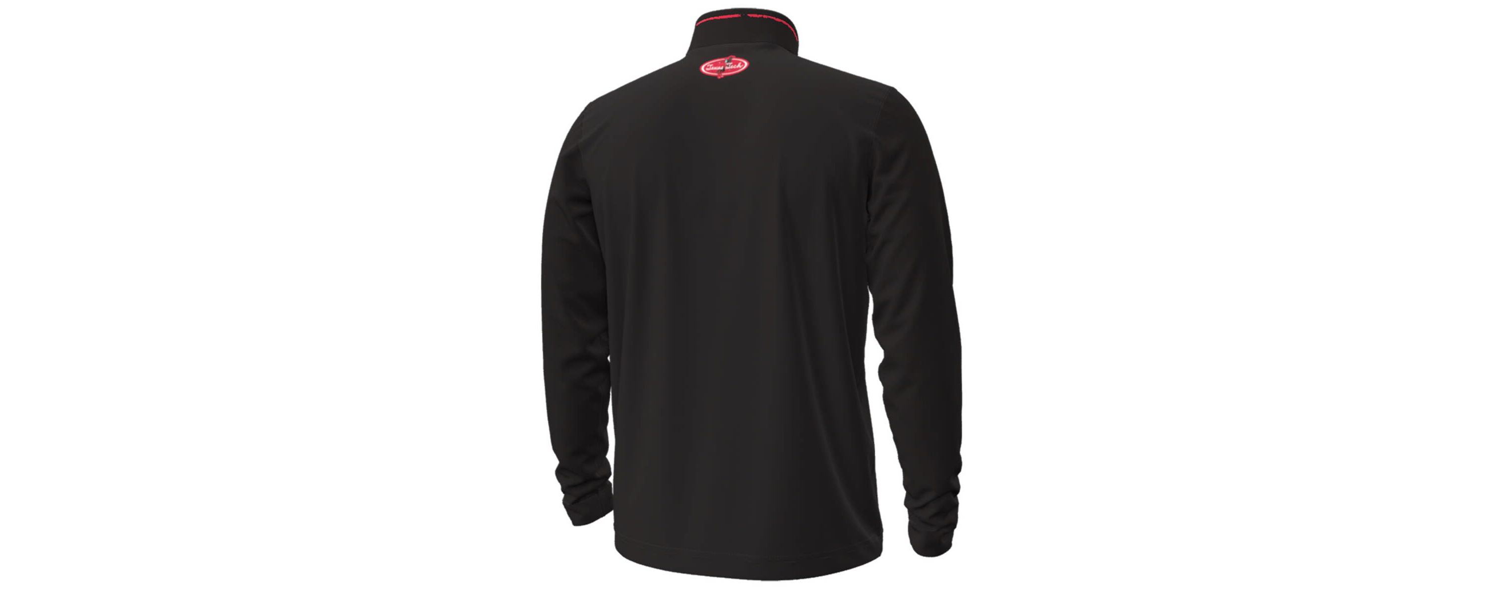 Texas Tech Red Raiders NCAA Under Armour Texas Tech Raiders Throwback Cursive Quarter-Zip Pullover Top