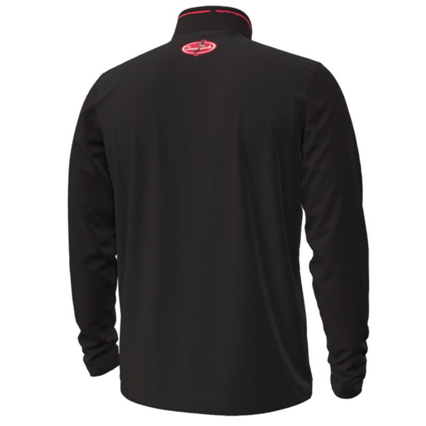 Texas Tech Red Raiders NCAA Under Armour Texas Tech Raiders Throwback Cursive Quarter-Zip Pullover Top