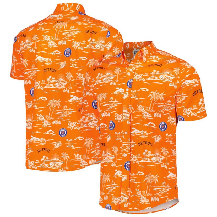 MLB Detroit Tigers Kekai Button-Down Shirt