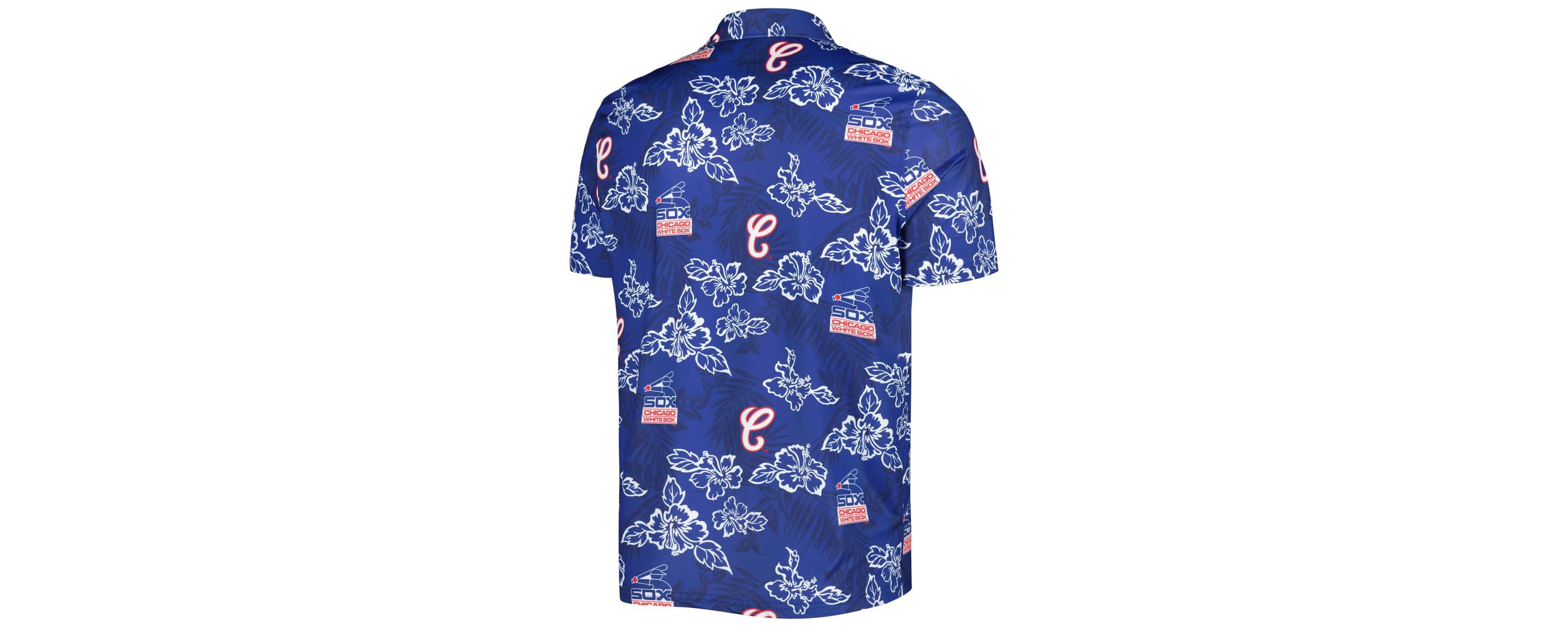 Chicago White Sox MLB Chicago Sox Cooperstown Collection Puamana Print Polo