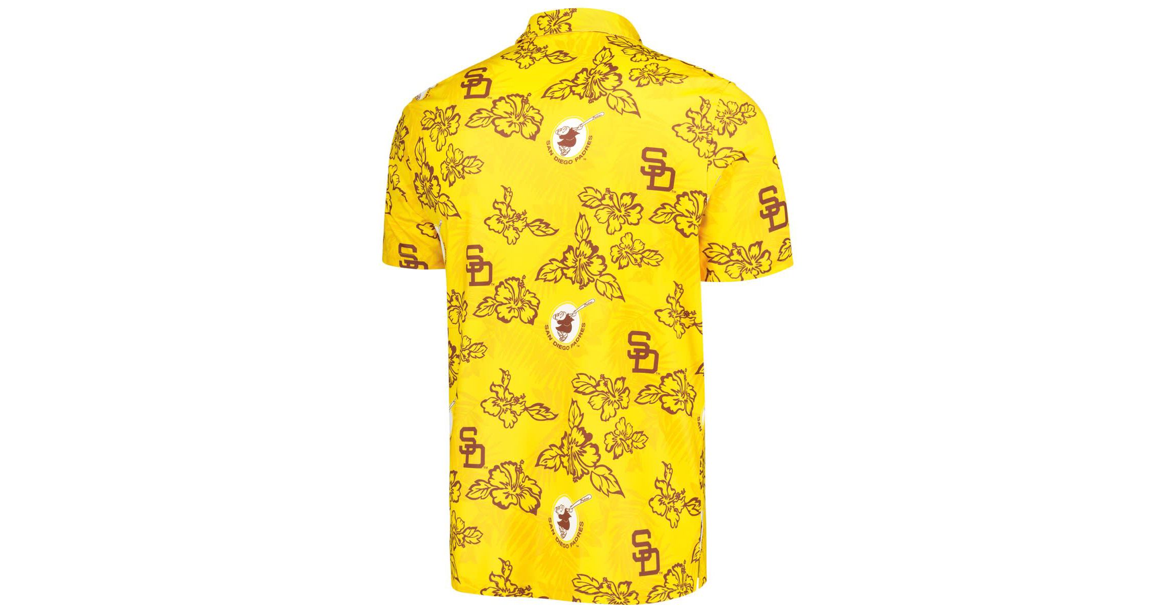 MLB San Diego Padres Cooperstown Collection Puamana Print Polo