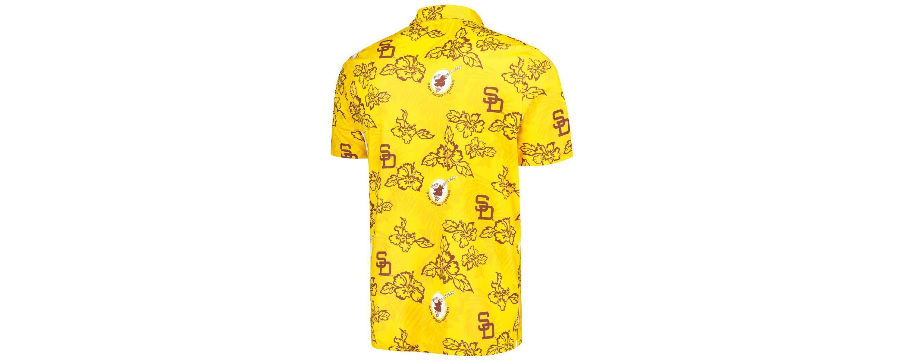 MLB San Diego Padres Cooperstown Collection Puamana Print Polo