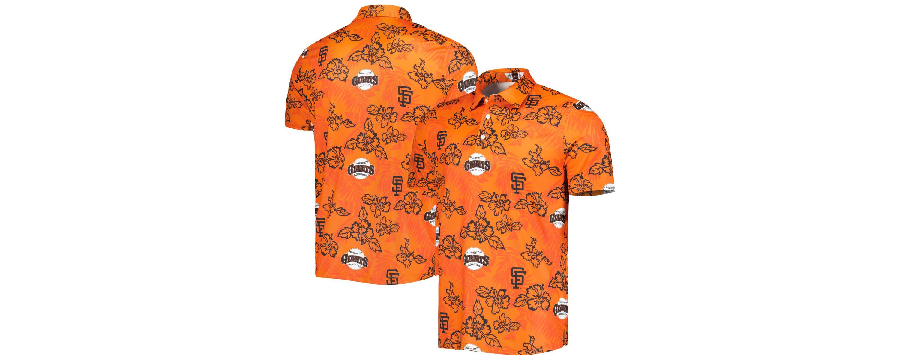 MLB San Francisco Giants Cooperstown Collection Puamana Print Polo