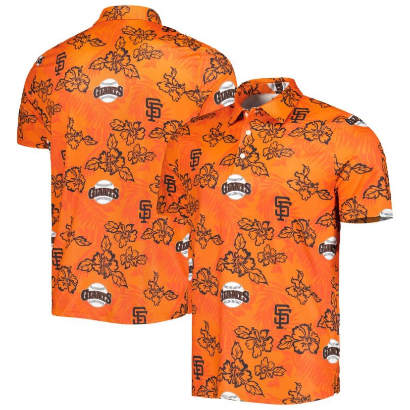 MLB San Francisco Giants Cooperstown Collection Puamana Print Polo