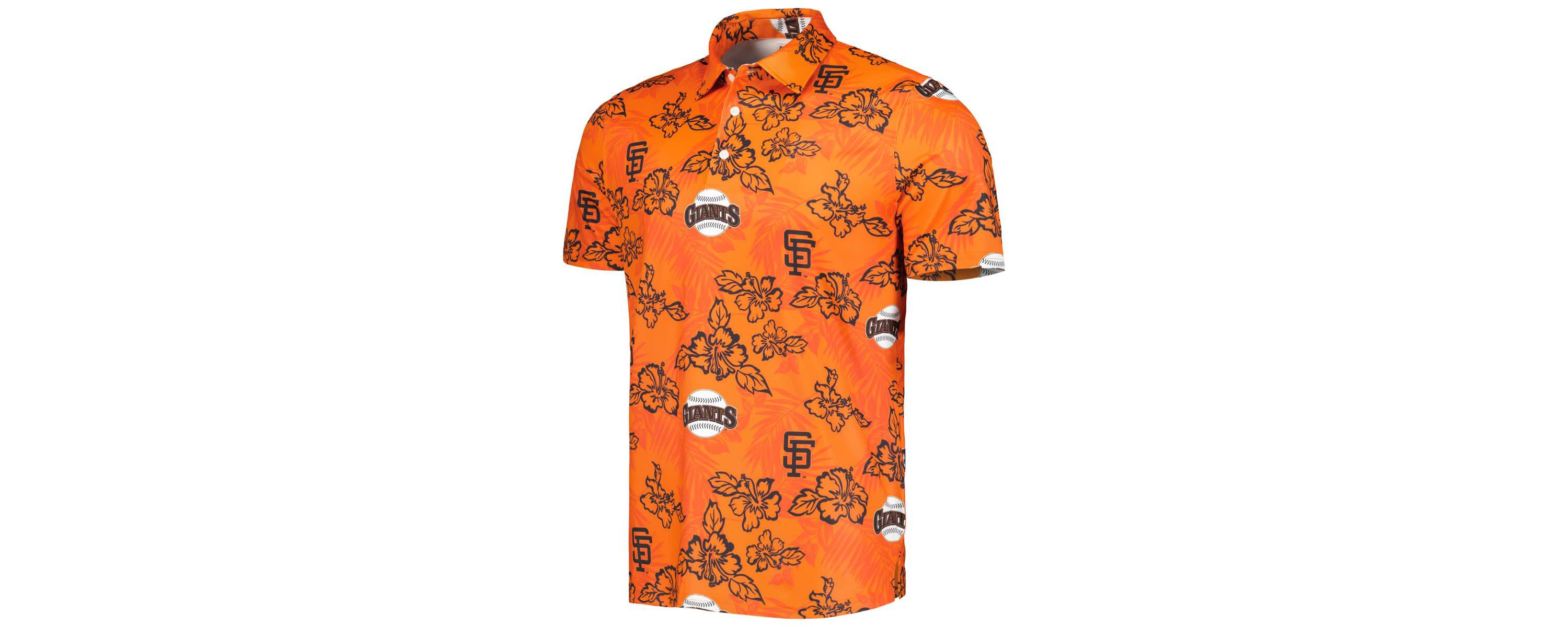 MLB San Francisco Giants Cooperstown Collection Puamana Print Polo