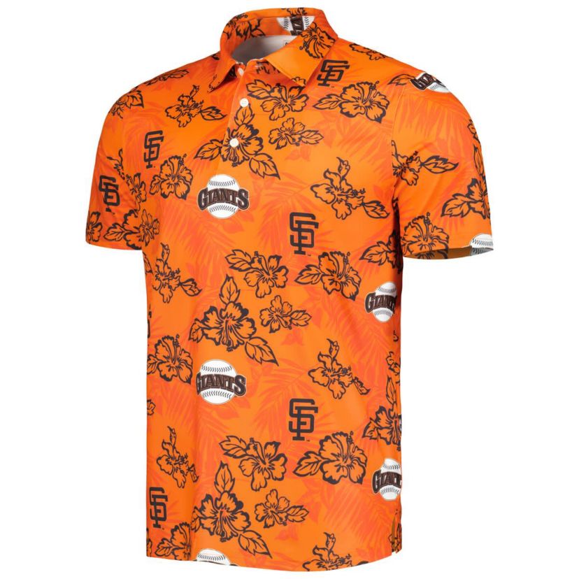 MLB San Francisco Giants Cooperstown Collection Puamana Print Polo