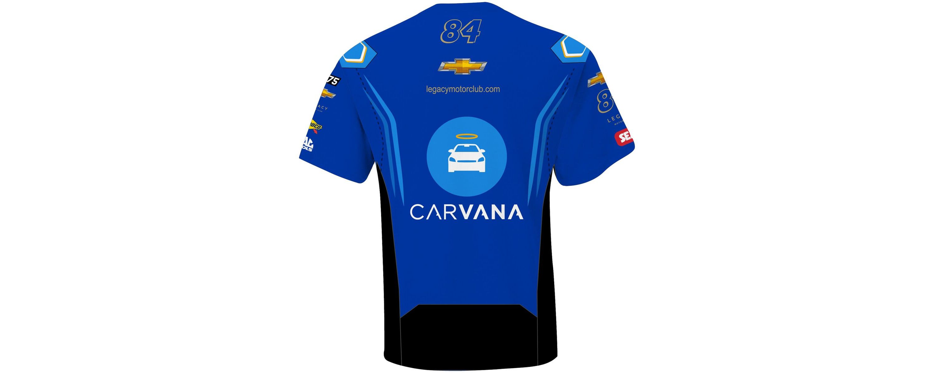 NASCAR Jimmie Johnson Carvana Sublimated Uniform T-Shirt