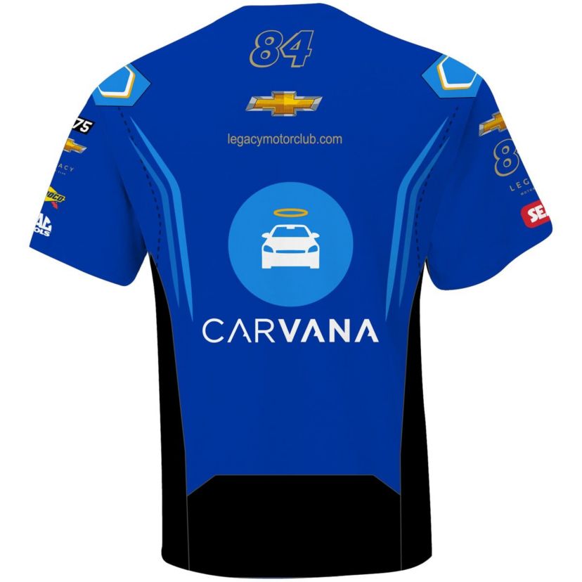 NASCAR Jimmie Johnson Carvana Sublimated Uniform T-Shirt