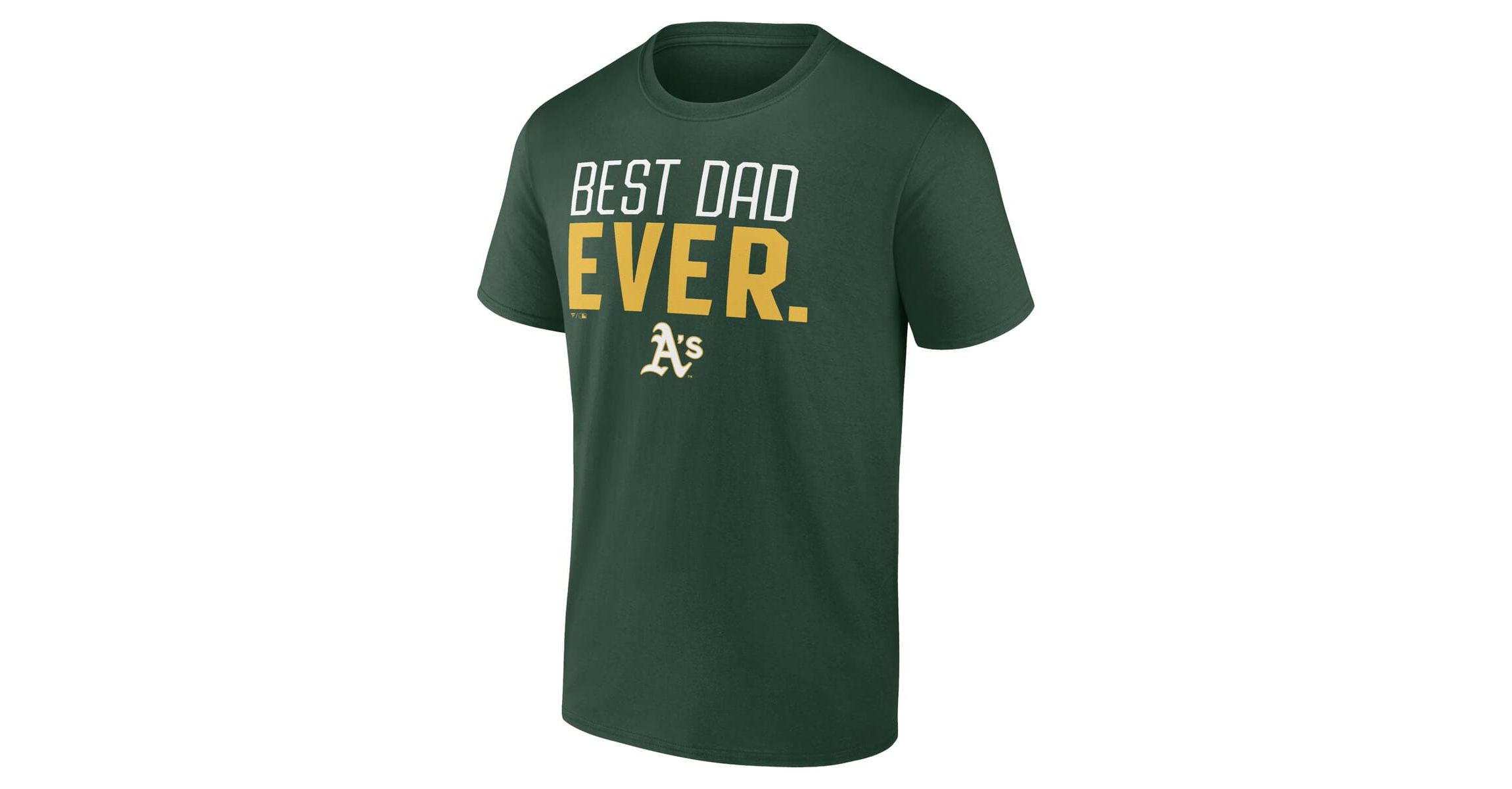 Oakland Athletics MLB Athletics Best Dad Ever T-Shirt