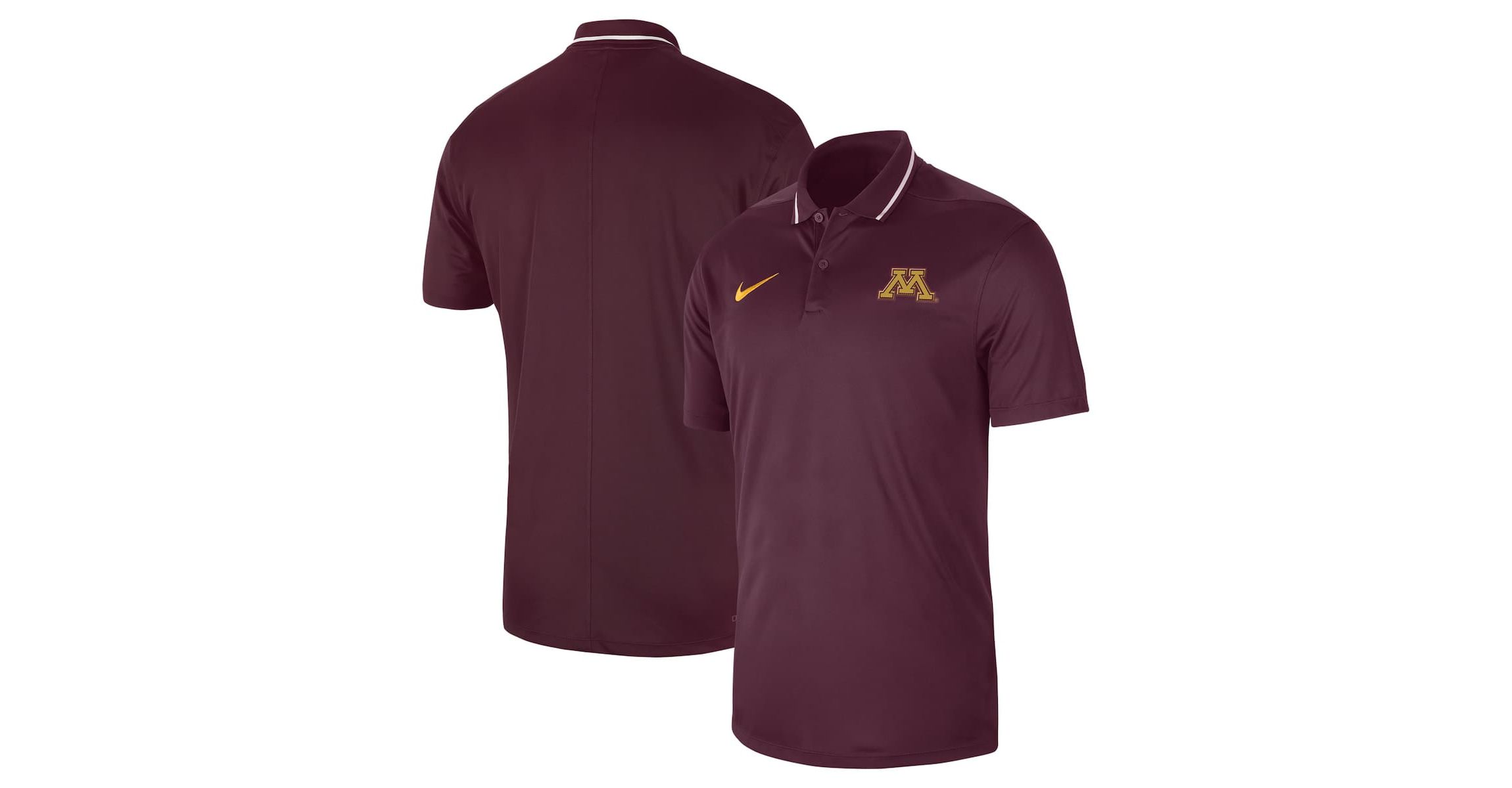 NCAA Nike Minnesota Golden Gophers 2023 Sideline Coaches Performance Polo