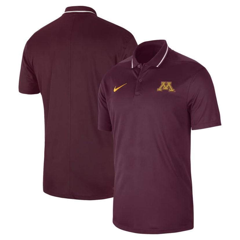 NCAA Nike Minnesota Golden Gophers 2023 Sideline Coaches Performance Polo