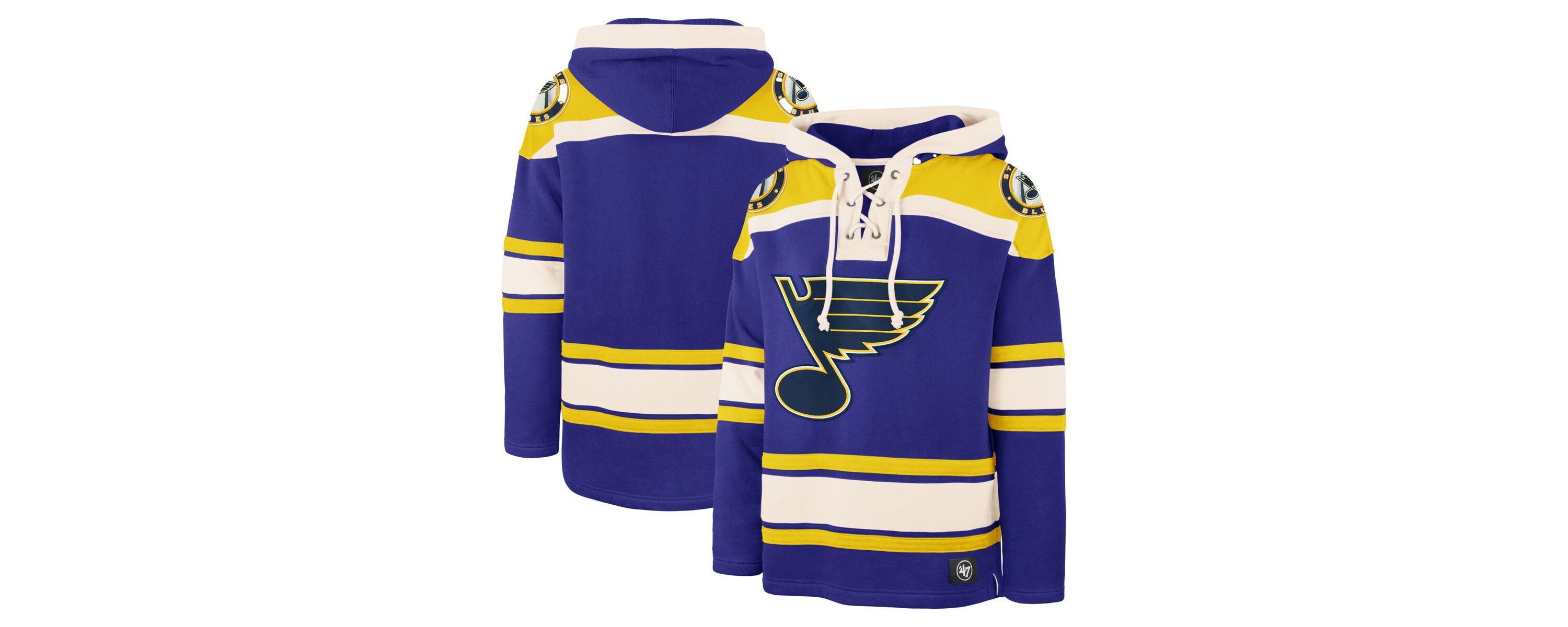 NHL St. Louis Blues Superior Lacer Pullover Hoodie