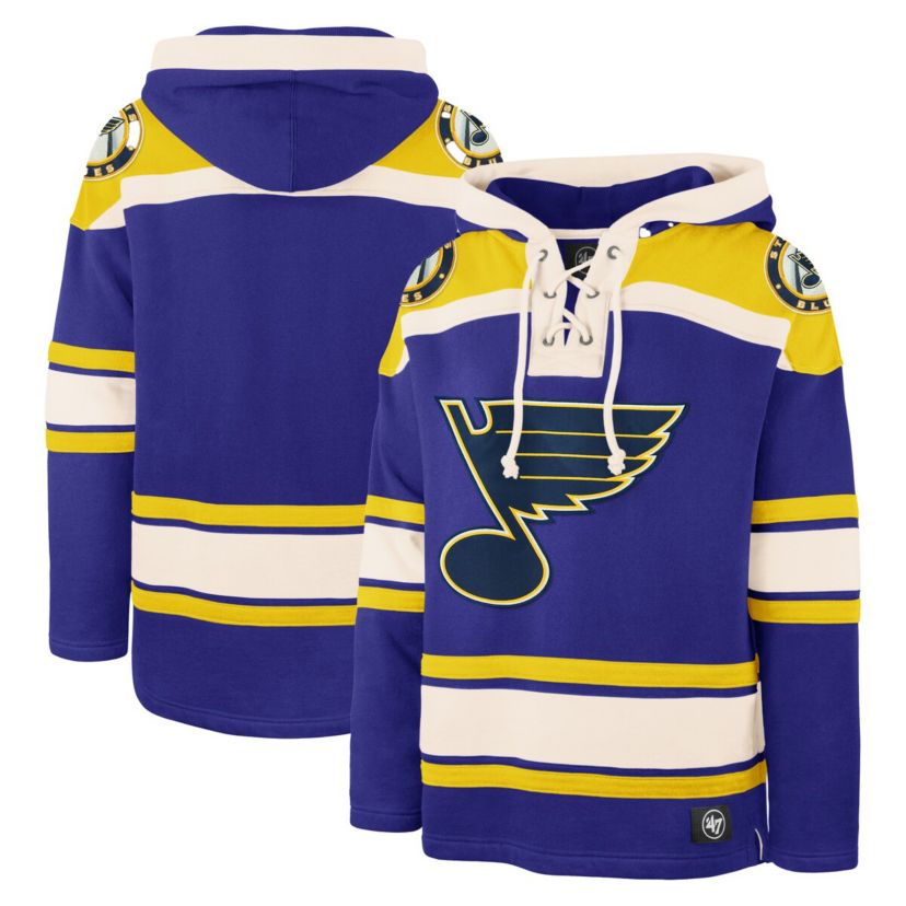 NHL St. Louis Blues Superior Lacer Pullover Hoodie