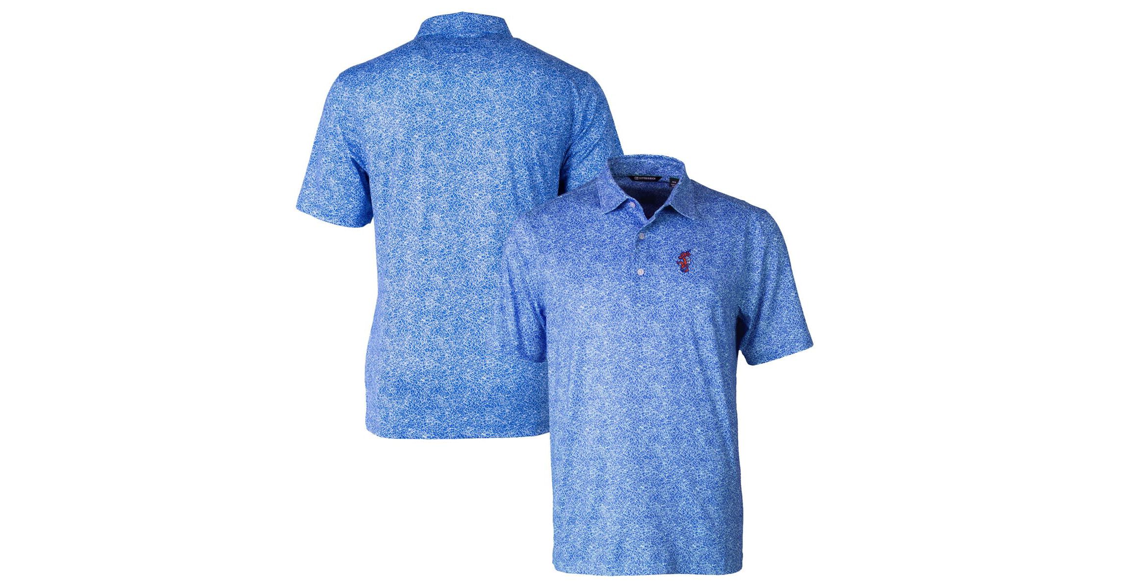 NCAA Florida Gators Swinging Gator Pike Constellation Print Stretch Polo