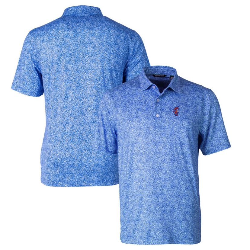 NCAA Florida Gators Swinging Gator Pike Constellation Print Stretch Polo