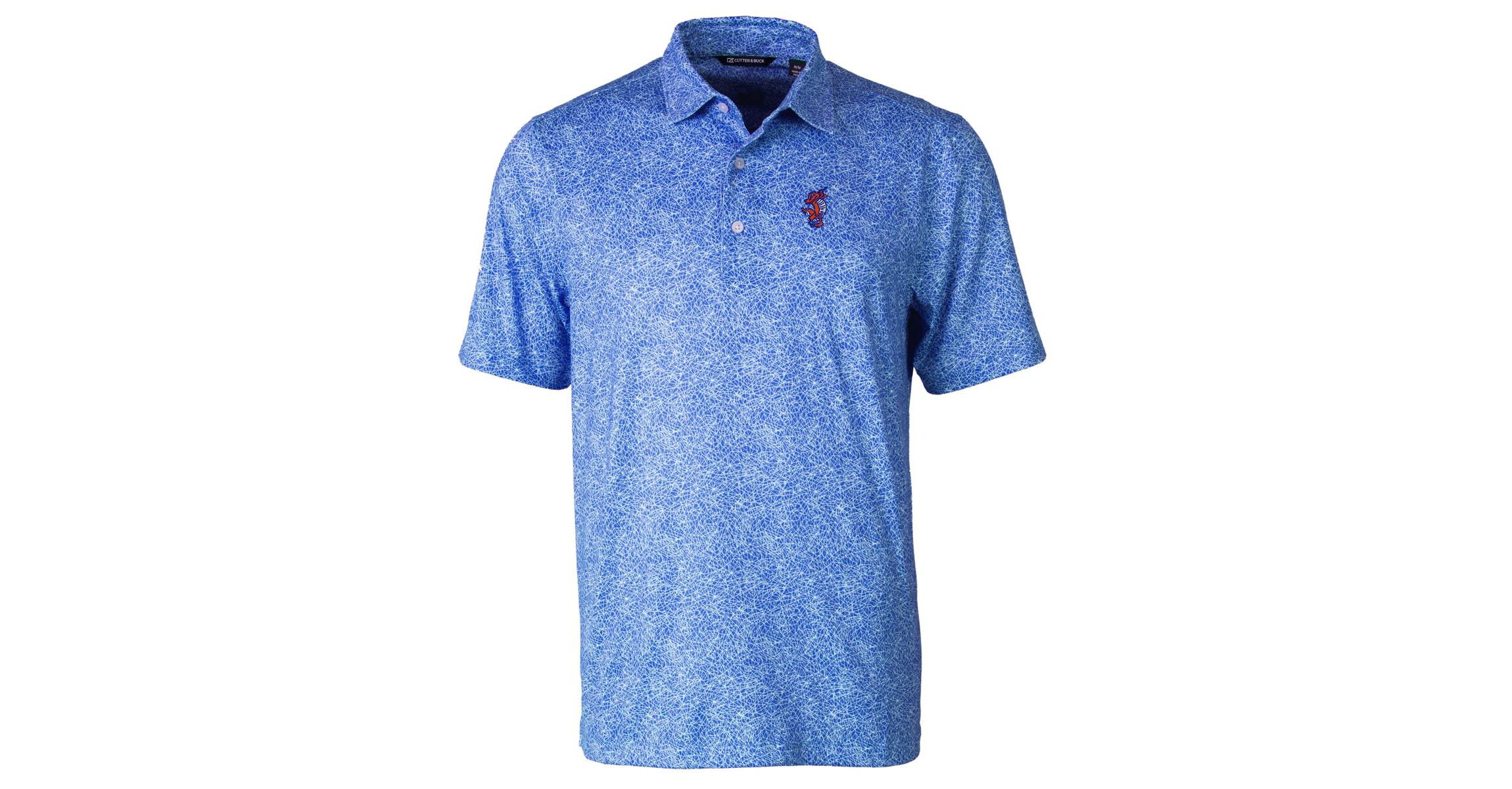 NCAA Florida Gators Swinging Gator Pike Constellation Print Stretch Polo