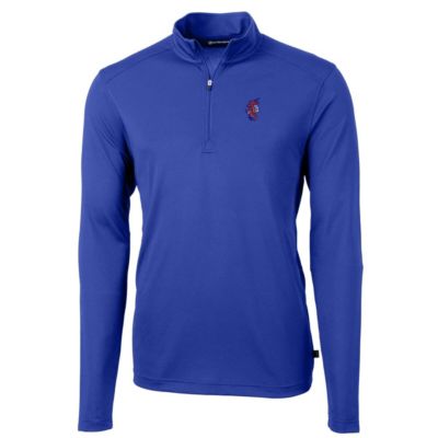 NCAA Florida Gators Swinging Gator Virtue Eco Pique Recycled Quarter-Zip Pullover Top