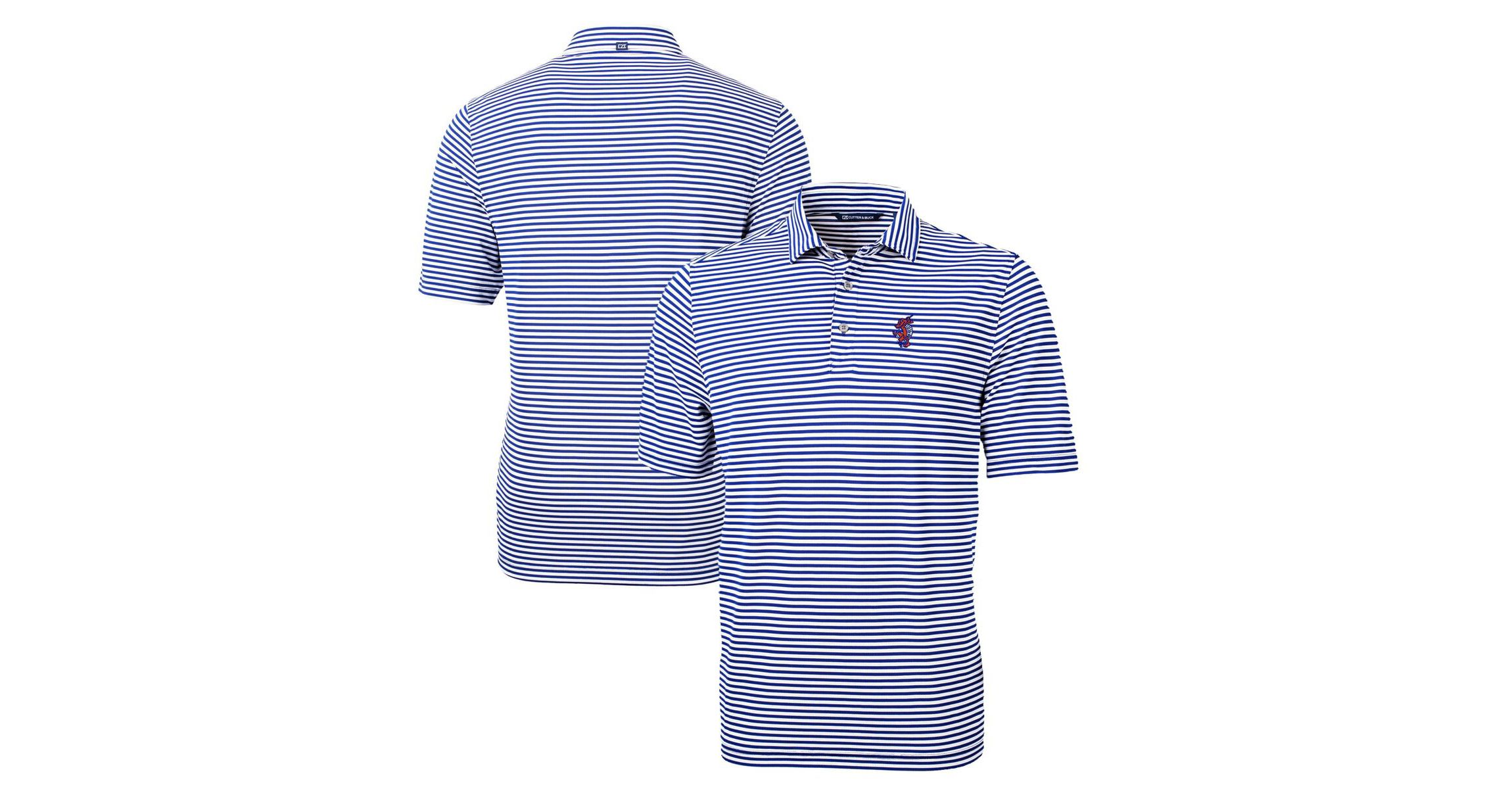 NCAA Florida Gators Swinging Gator Virtue Eco Pique Stripe Recycled Polo