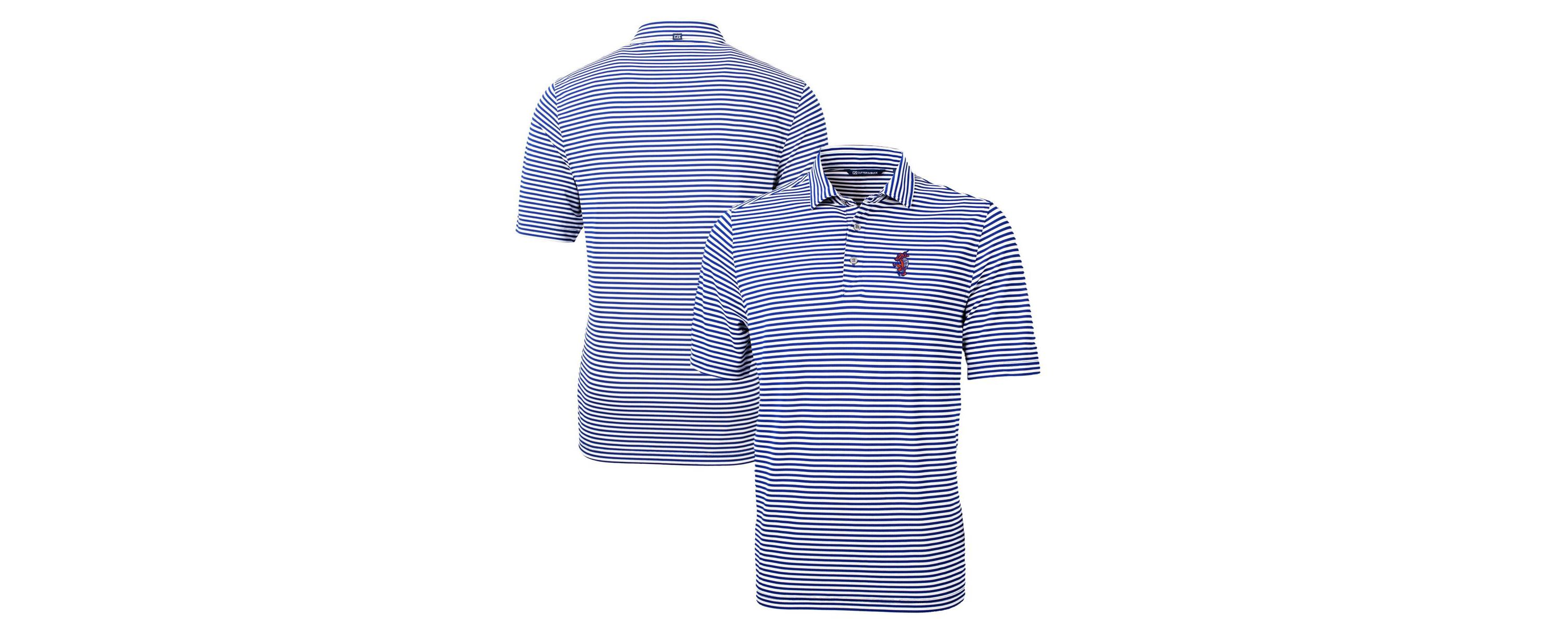 NCAA Florida Gators Swinging Gator Virtue Eco Pique Stripe Recycled Polo