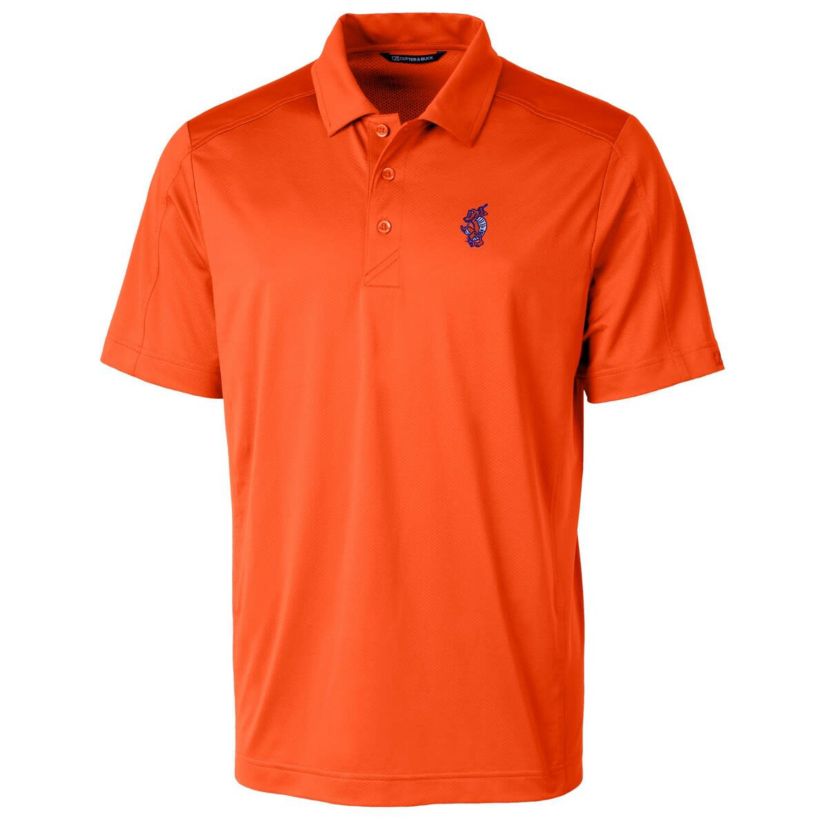 NCAA Florida Gators Swinging Gator Prospect Textured Stretch Polo