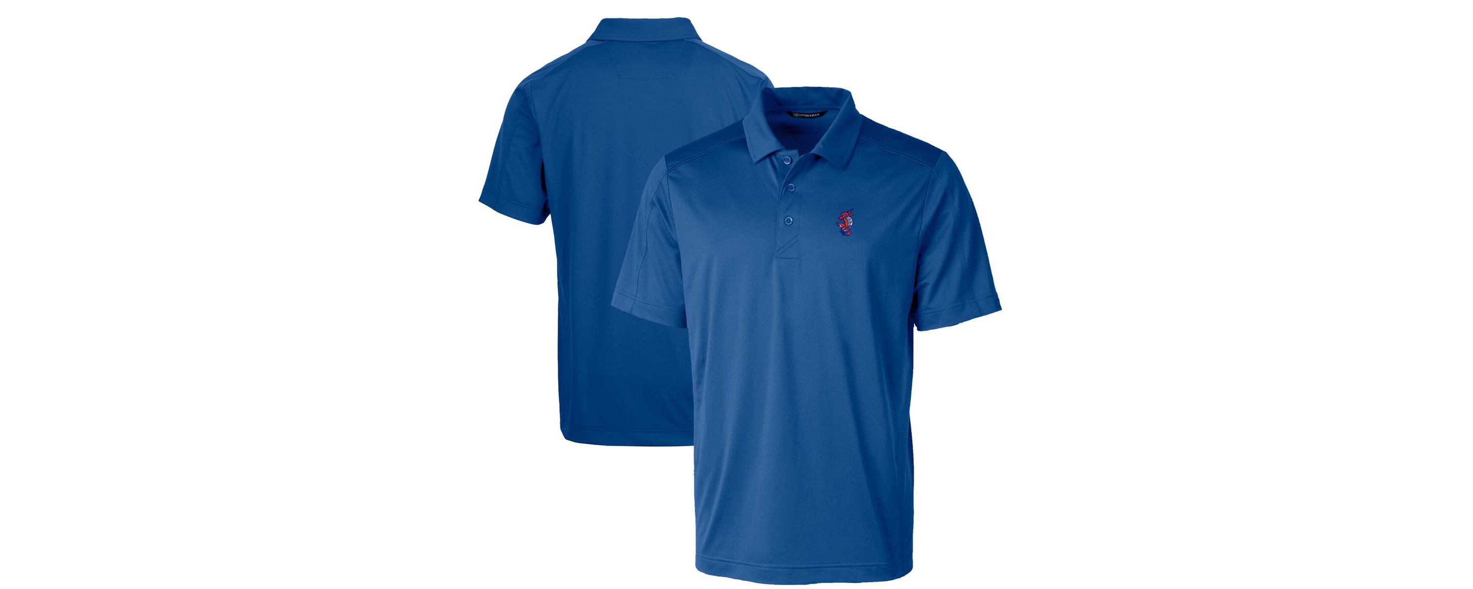 NCAA Florida Gators Swinging Gator Prospect Textured Stretch Polo