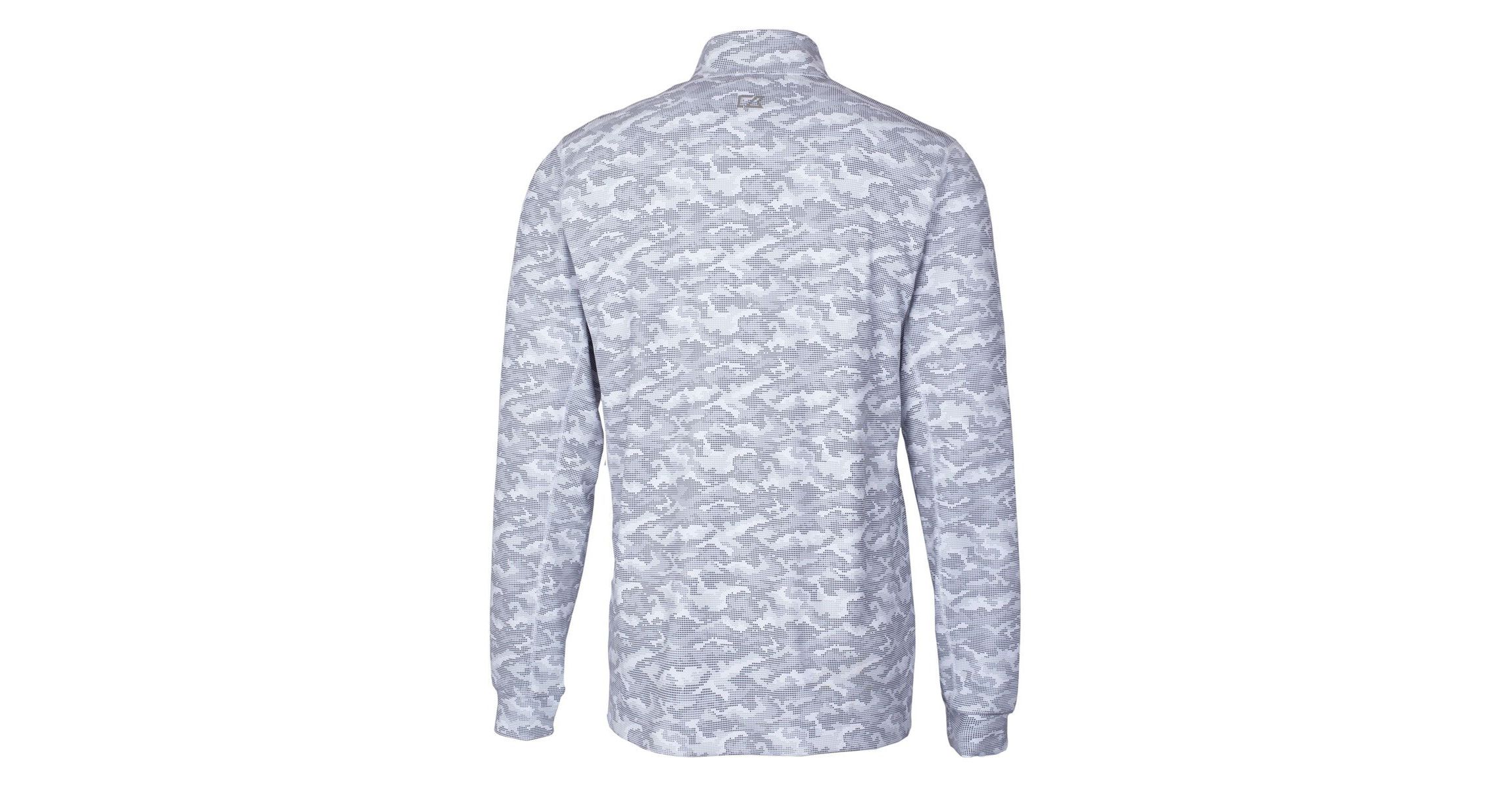 NCAA Florida Gators Swinging Gator Traverse Print Stretch Quarter-Zip Pullover Top