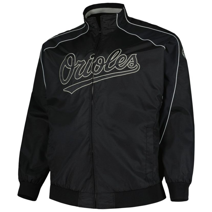 MLB Baltimore Orioles Nylon Full-Zip Jacket