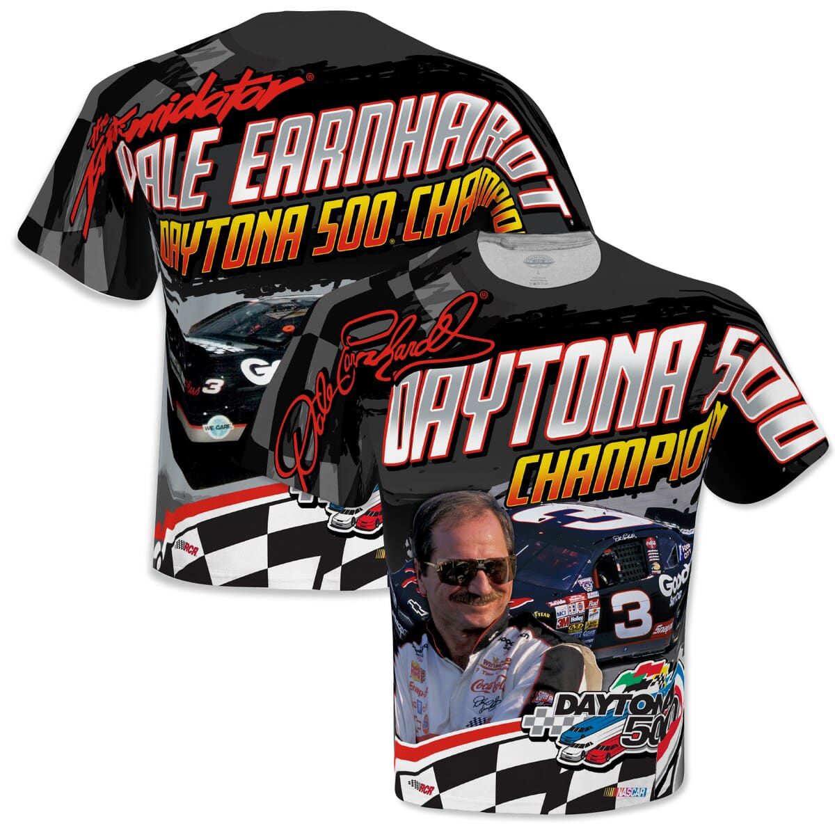 NASCAR Dale Earnhardt Daytona 500 Legends T-Shirt