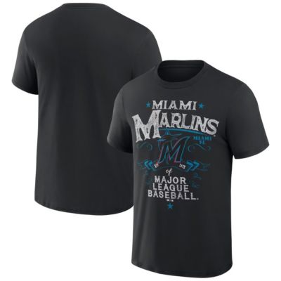 Darius Rucker Collection by Fanatics Men's MLB Miami Marlins Beach Splatter T-Shirt