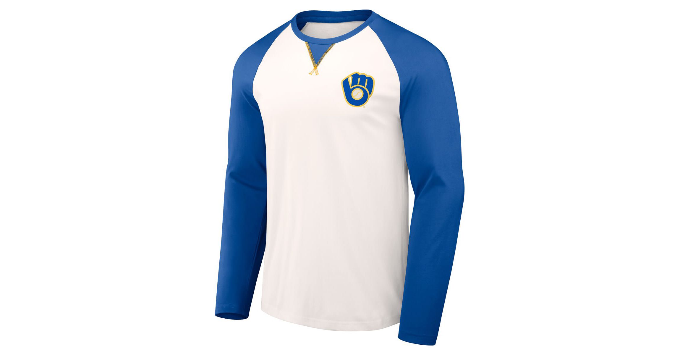 MLB Milwaukee Brewers Team Color Raglan T-Shirt