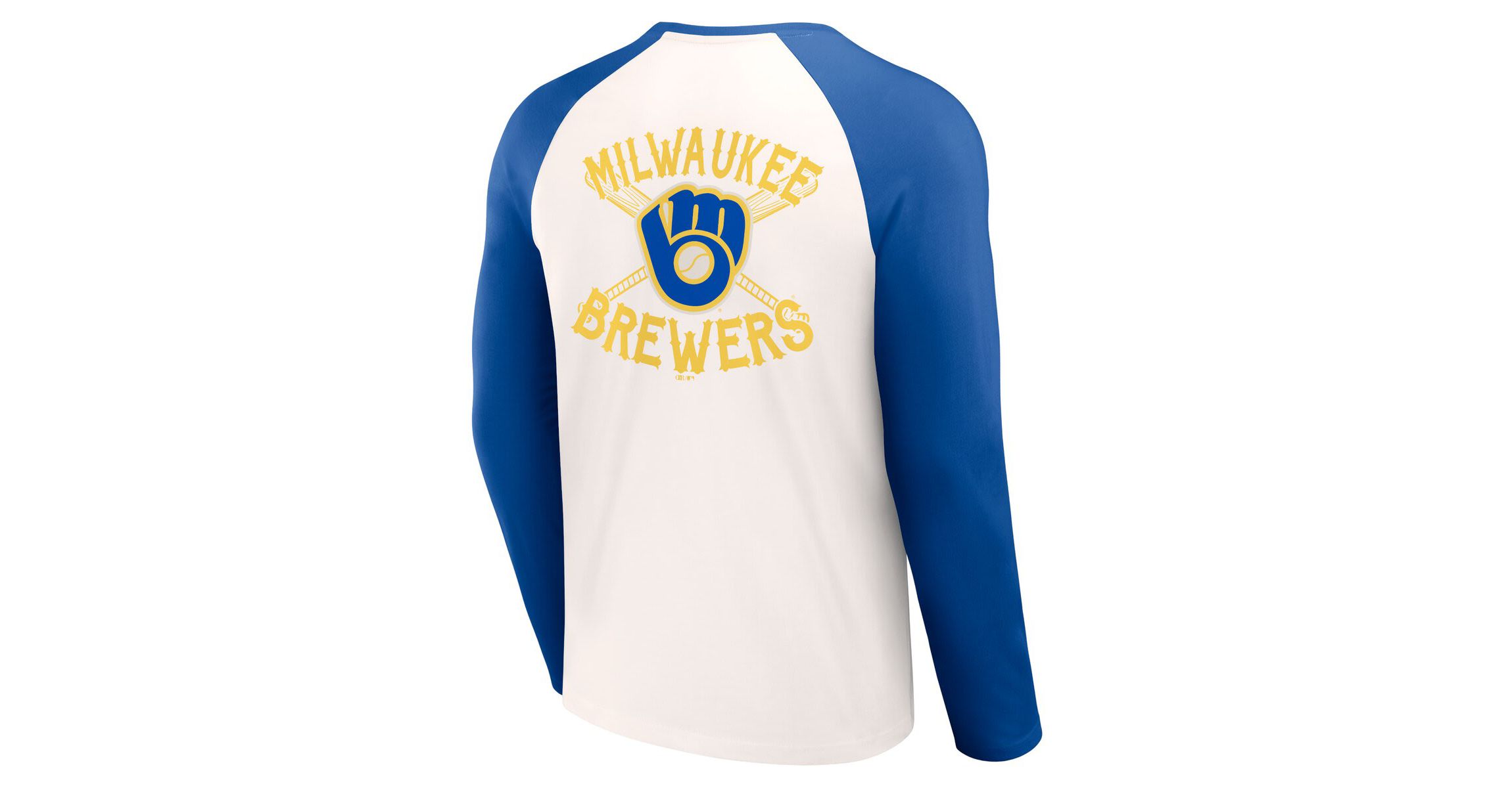 MLB Milwaukee Brewers Team Color Raglan T-Shirt