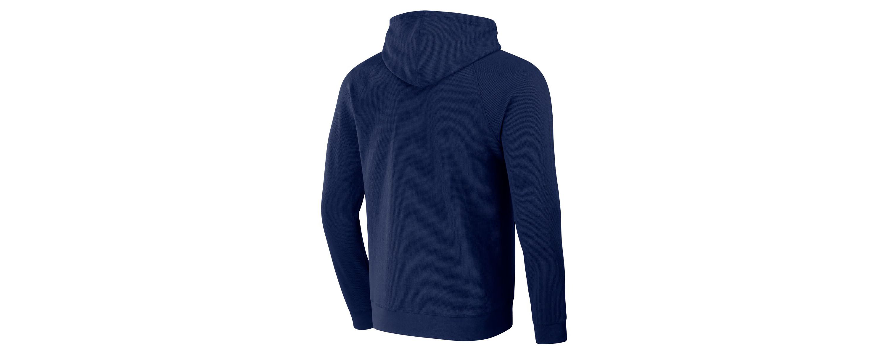MLB Houston Astros Waffle-Knit Raglan Pullover Hoodie