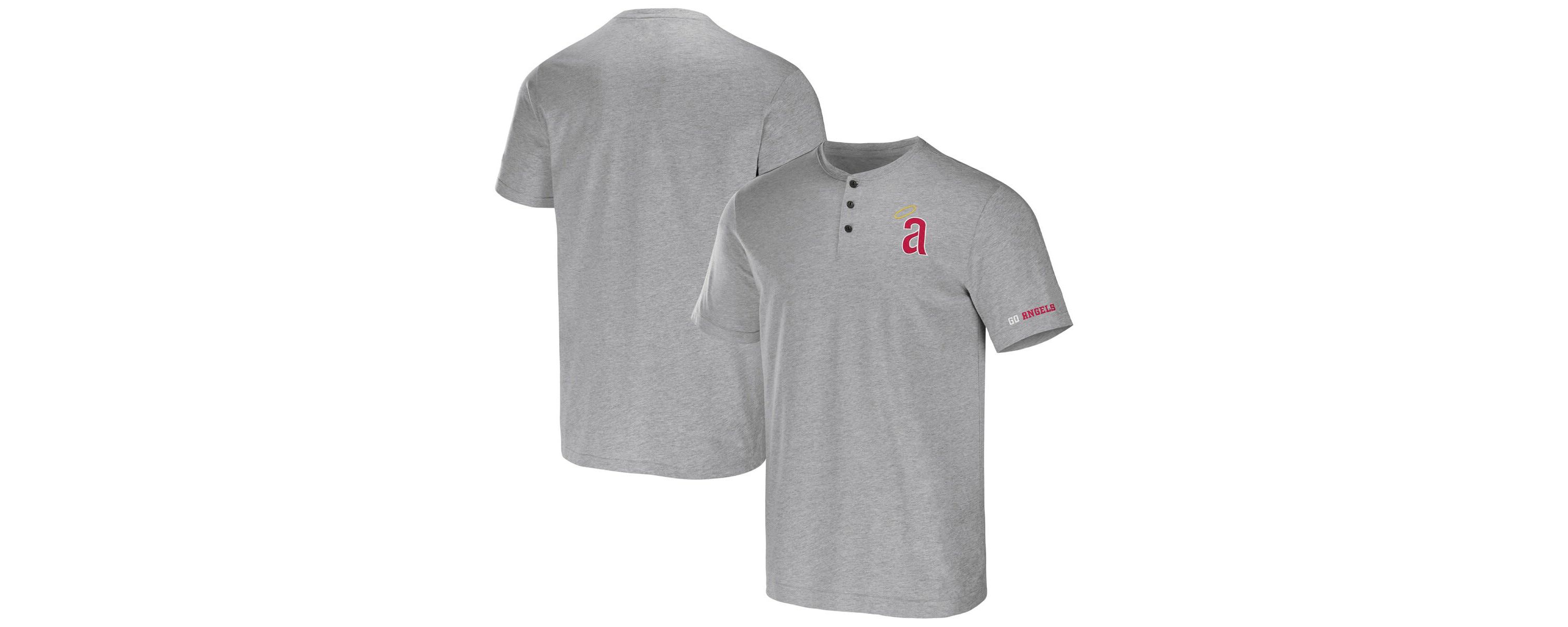 MLB Los Angeles Angels Henley T-Shirt