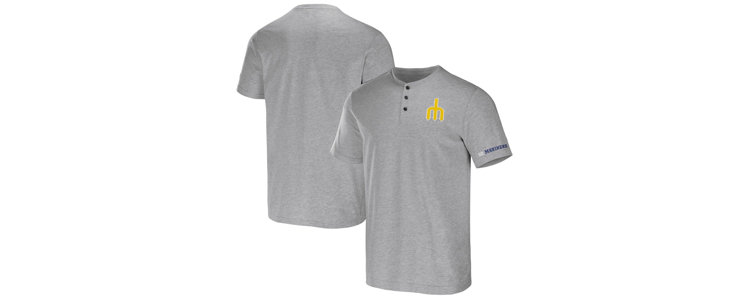 MLB Seattle Mariners Henley T-Shirt