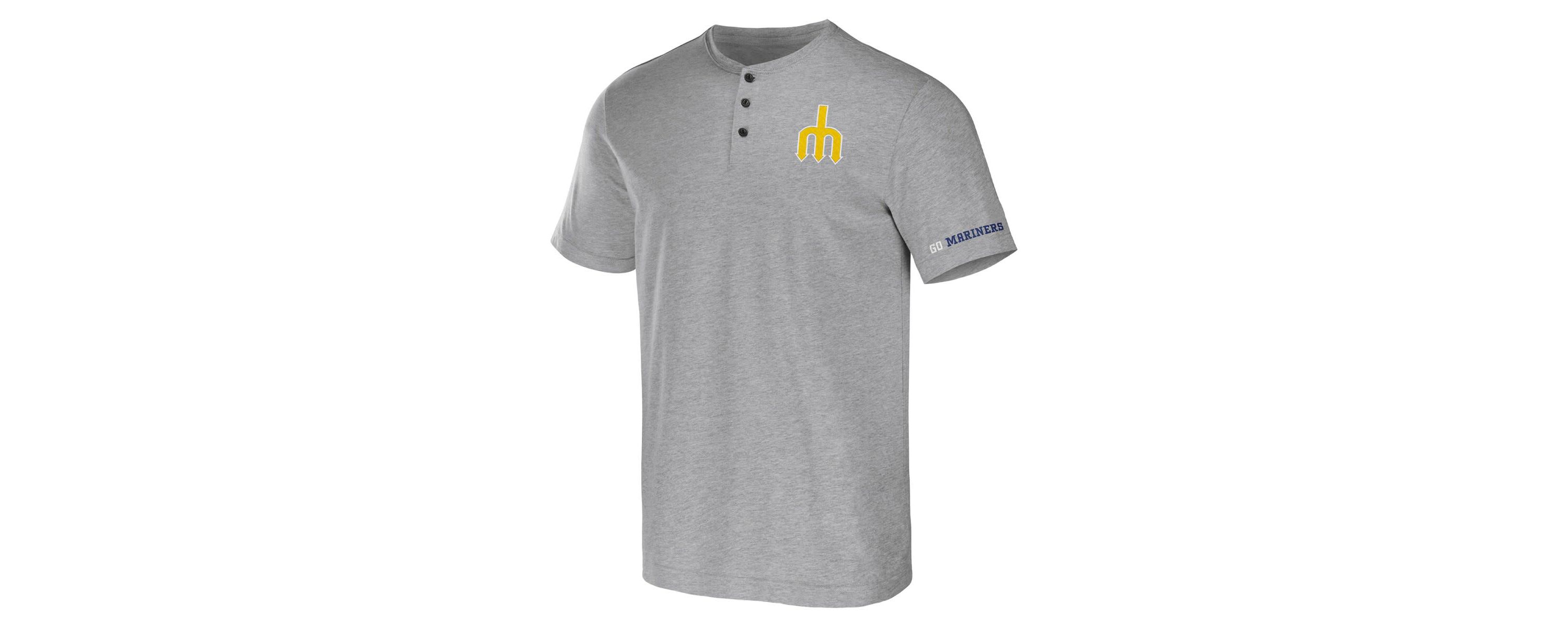 MLB Seattle Mariners Henley T-Shirt