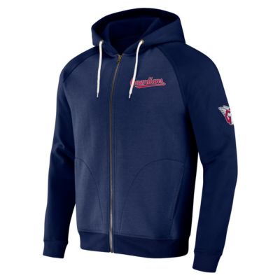 MLB Cleveland Guardians Raglan Full-Zip Hoodie