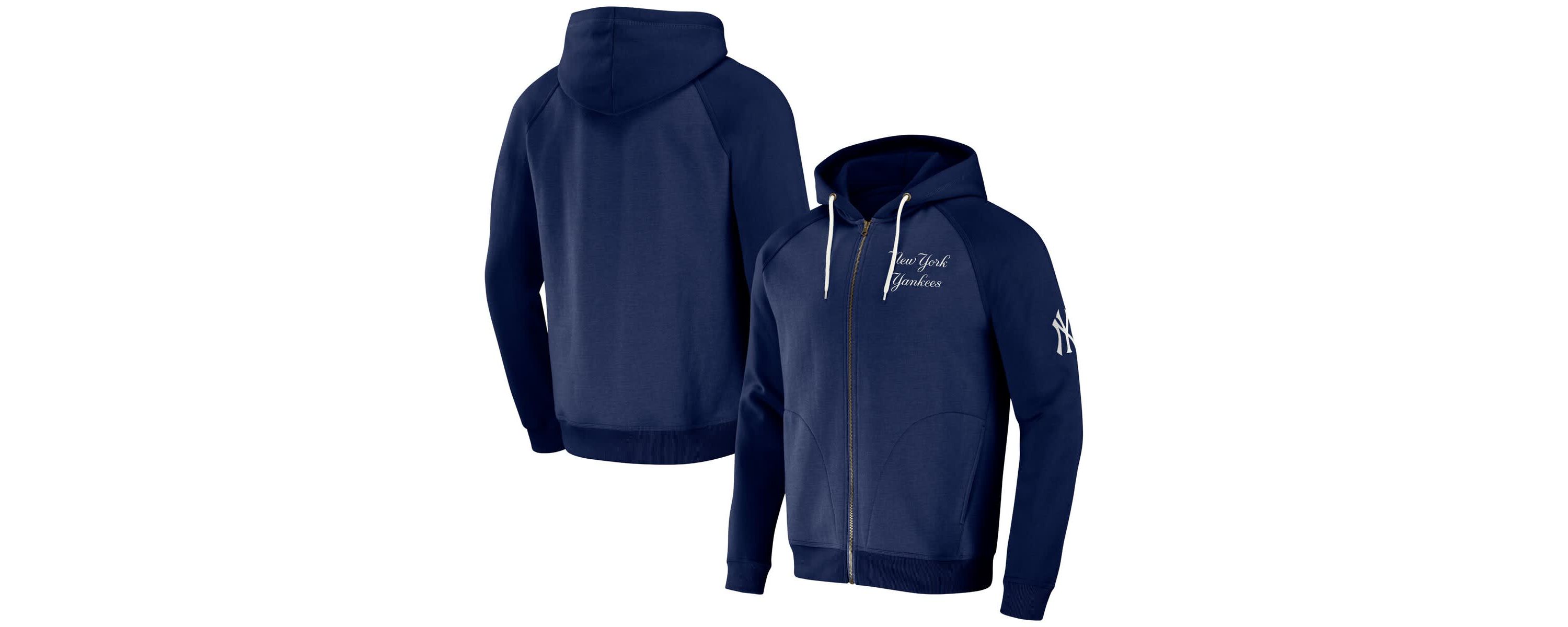 MLB New York Yankees Raglan Full-Zip Hoodie