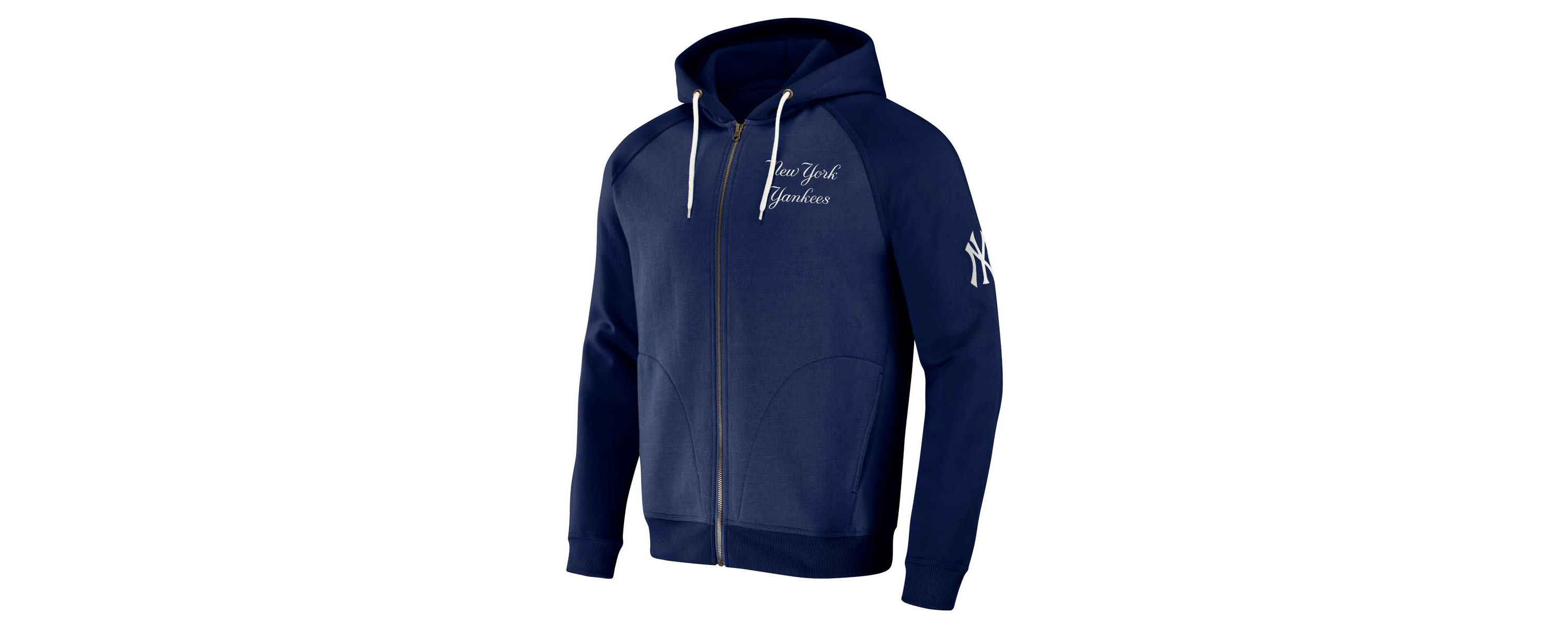 MLB New York Yankees Raglan Full-Zip Hoodie