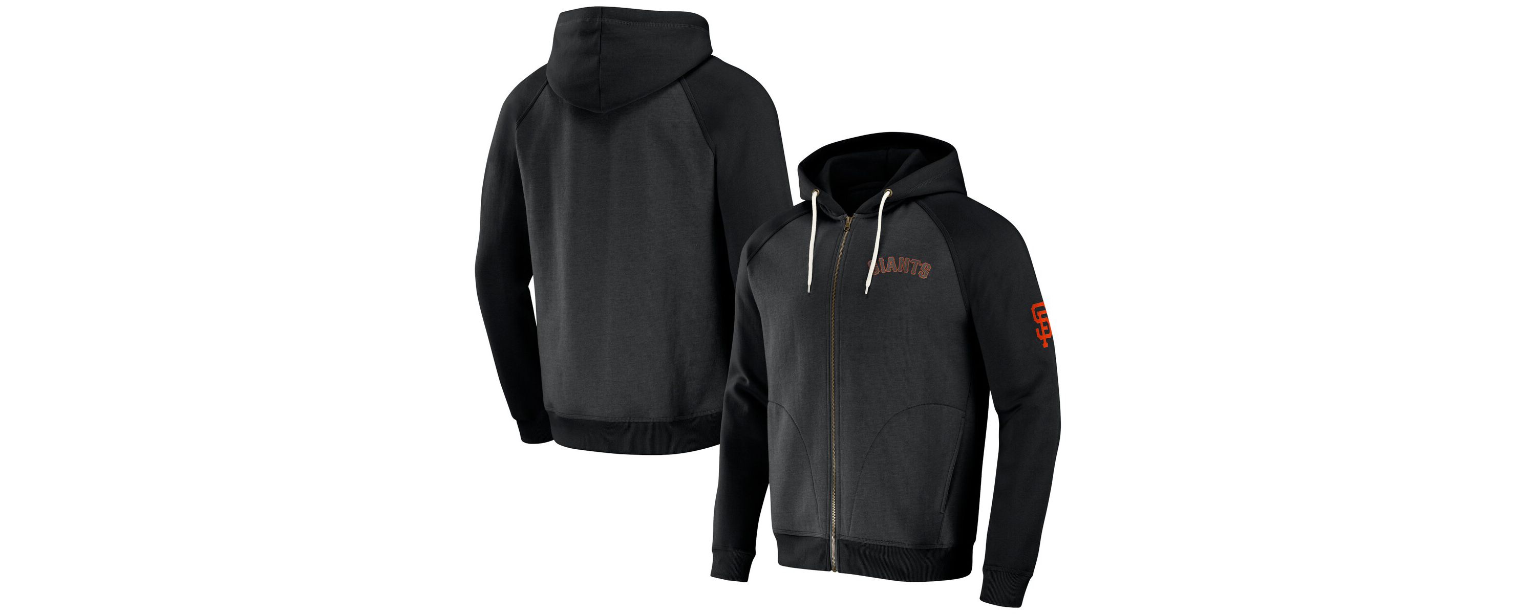 MLB San Francisco Giants Raglan Full-Zip Hoodie
