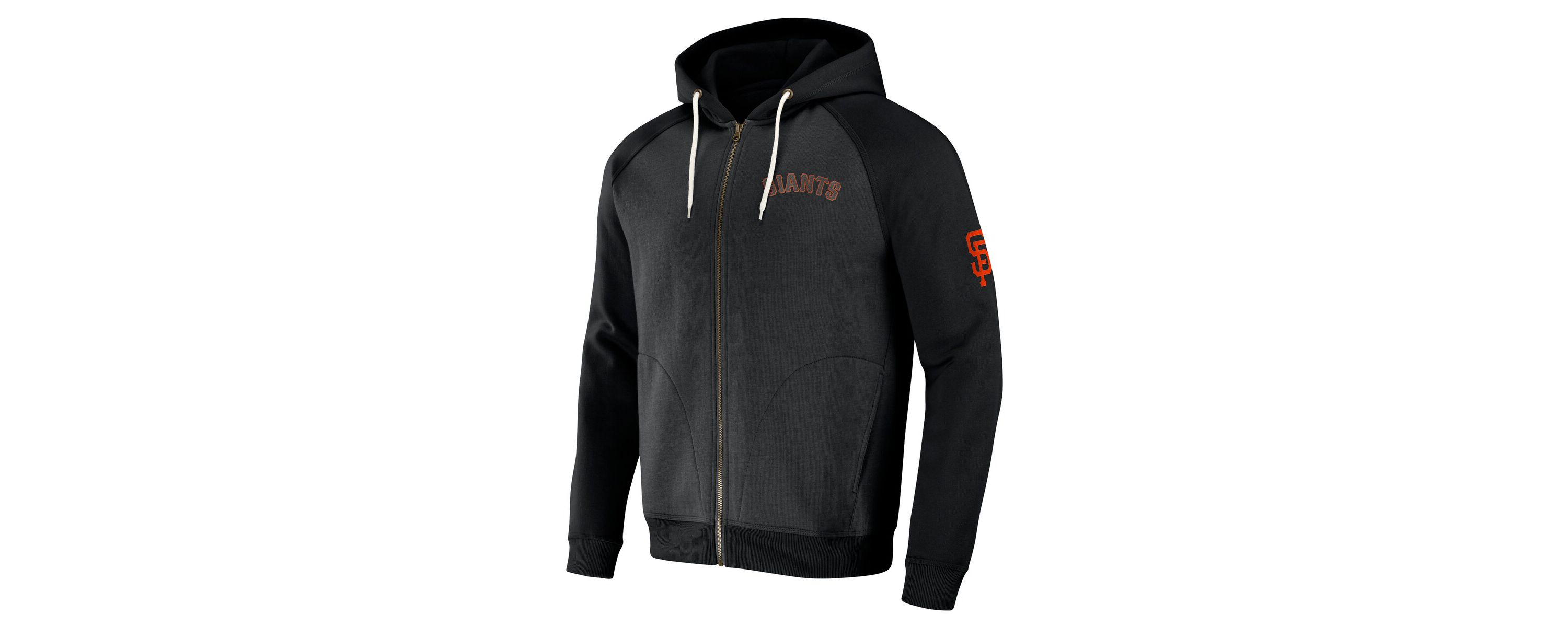 MLB San Francisco Giants Raglan Full-Zip Hoodie