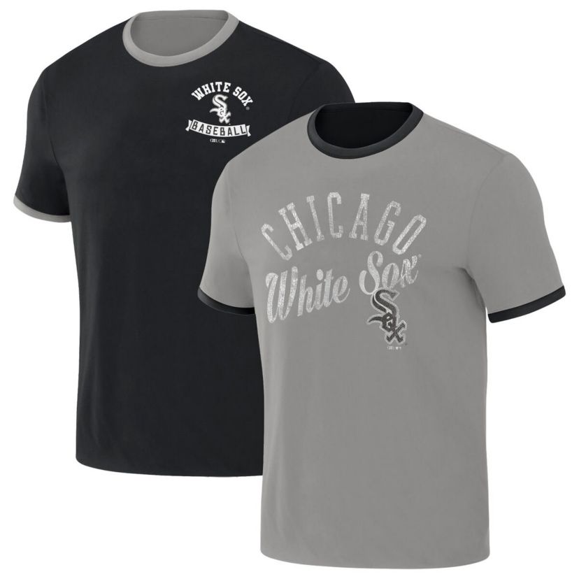Chicago White Sox MLB Chicago Sox Two-Way Ringer Reversible T-Shirt