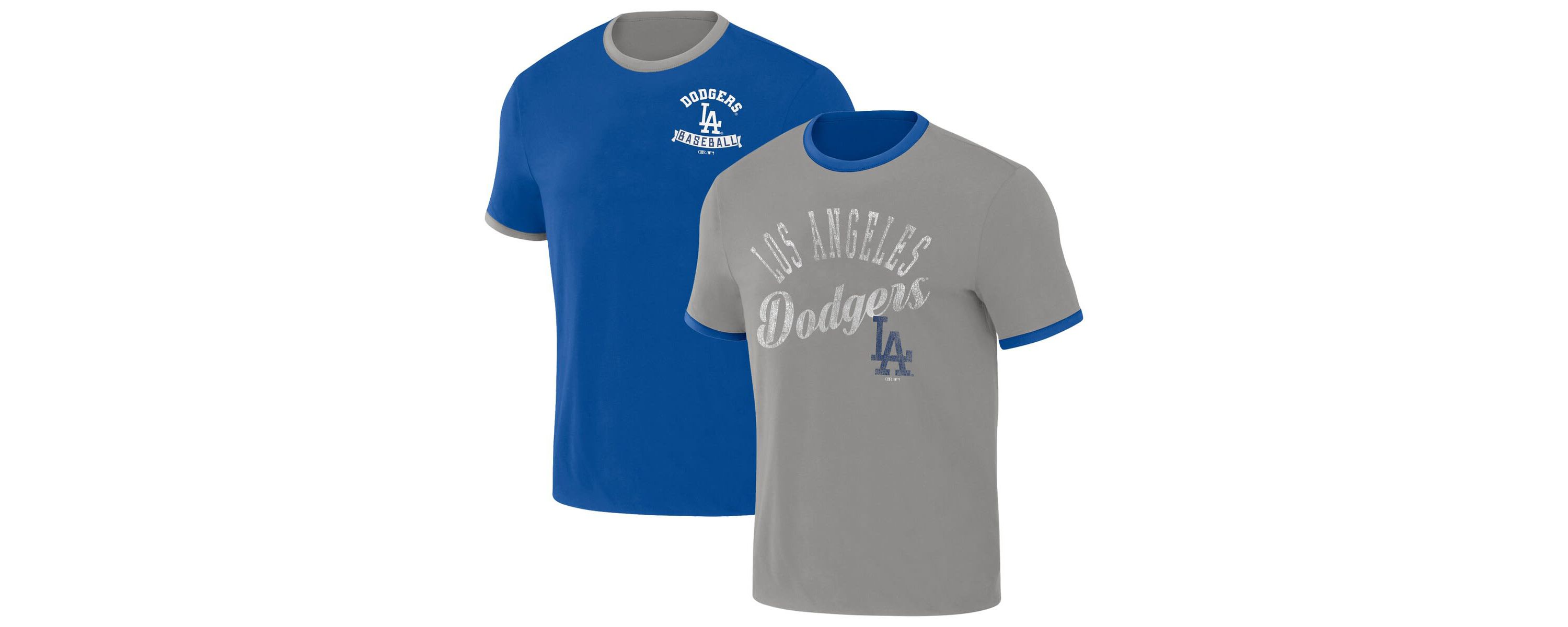 MLB Los Angeles Dodgers Two-Way Ringer Reversible T-Shirt