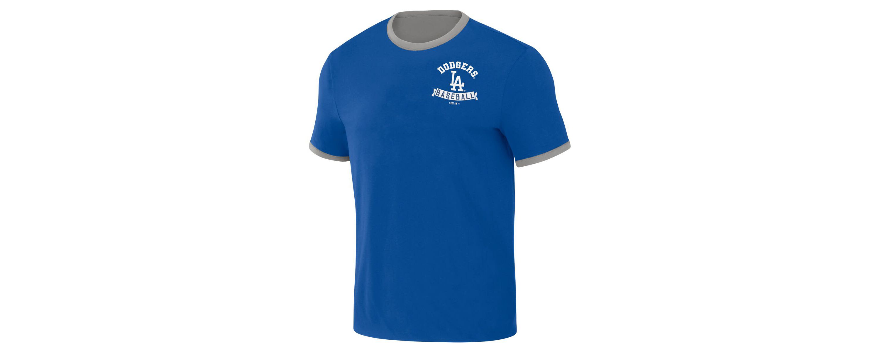 MLB Los Angeles Dodgers Two-Way Ringer Reversible T-Shirt