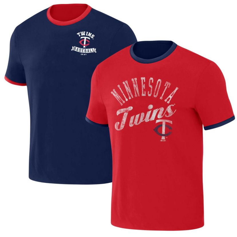 MLB Minnesota Twins Two-Way Ringer Reversible T-Shirt